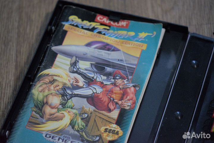 Лицензионная игра Street Fighter STE Sega Genesis