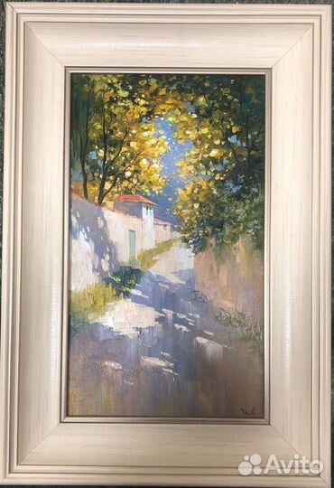 Картина маслом на холсте Солнечный день