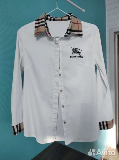 Блузка рубашка для девочки 158