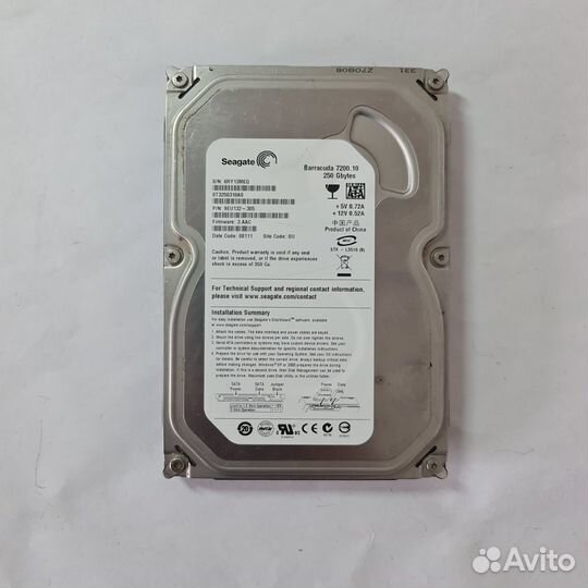 Жесткий диск HDD Seagate 250 GB 3.5 (Скупка)