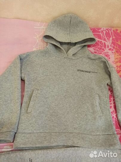 Кофта (толстовка) и штаны на флисе, костюм