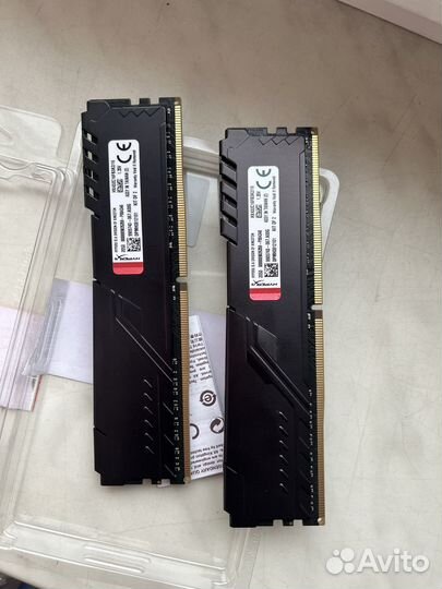 Оперативная память ddr4 16gb 3200 hyperX