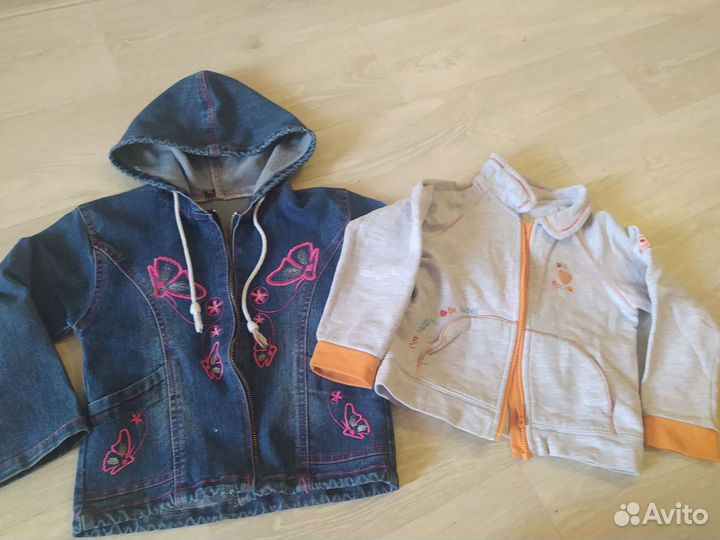 Пакет вещей на девочку, размер 92-104