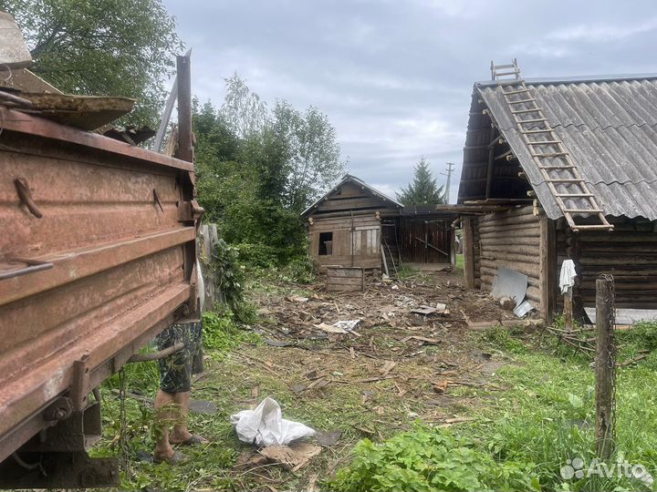 Демонтаж хоз построек, Гаражей