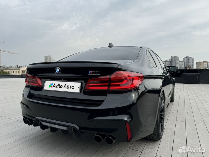 BMW M5 4.4 AT, 2018, 77 000 км