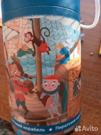 Паззлы dodo пираты в тубусе