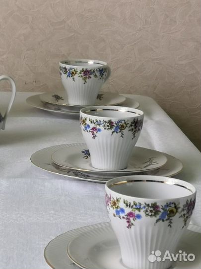 Столовый сервиз гдр фарфор