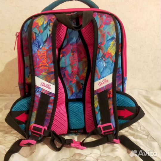 Рюкзак школьный для девочки DeLune (оригинал)