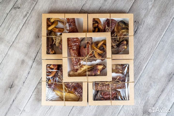 Сушеные лакомства для собак