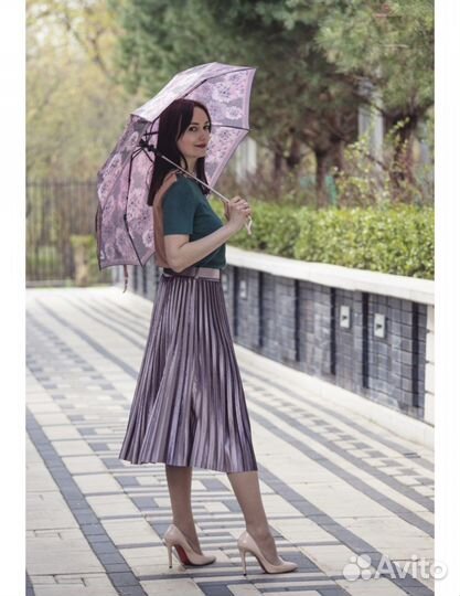 Зонт женский новый полуавтомат