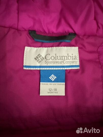 Зимний комбинезон 74 80 86 Columbia