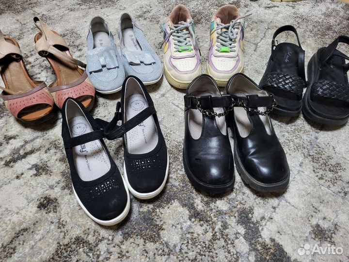 Обувь пакетом