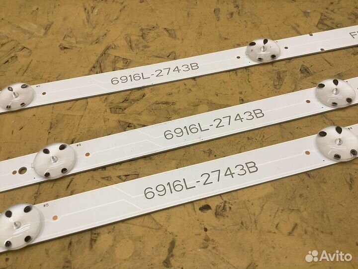 Подсветка тв LG 43LJ510V (1630)