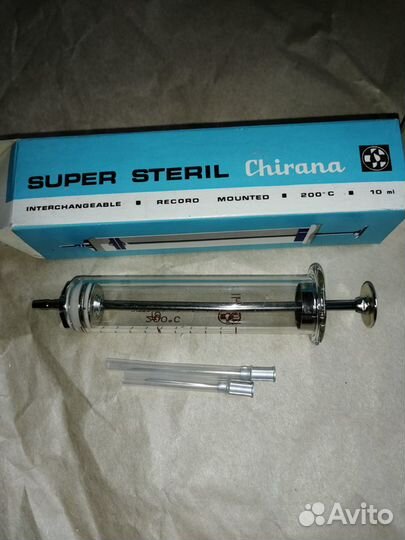 Шприц медицинский СССР