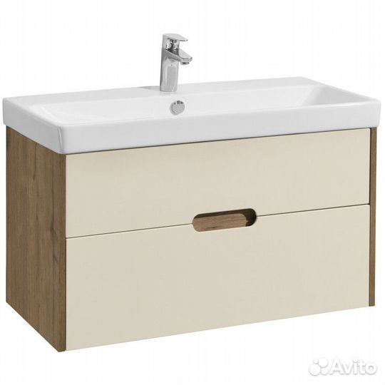 Тумба с раковиной 1A2544K0olvg0 Оливия 90 Дуб вел