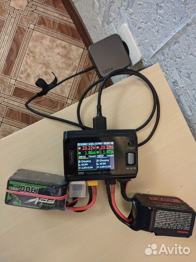 Кабель адаптер Type-C to XT60 с поддержкой PD 100w