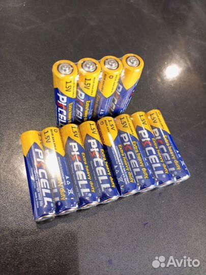 Батарейки pkcell AAA 1.5v (мезинчиковые)