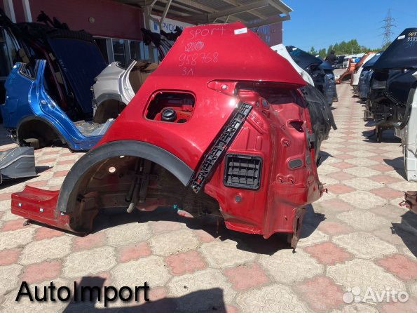 Крыло заднее левое Kia Sportage 4 с разбора