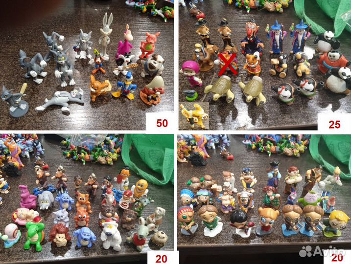 Игрушки Киндер, Растишка и т.д