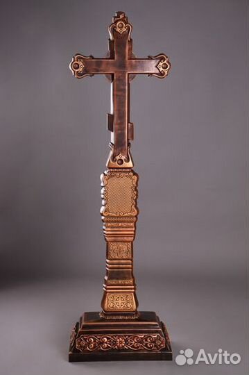 Крест надгробный литой