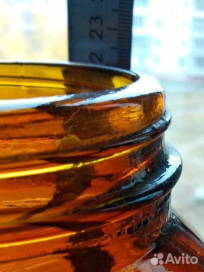 Банка аптечная коричневое стекло 2 литра