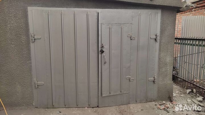 Ворота гаражные железные