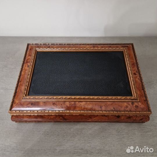 Хьюмидор, дерево+ кожа, Marconi,Италия