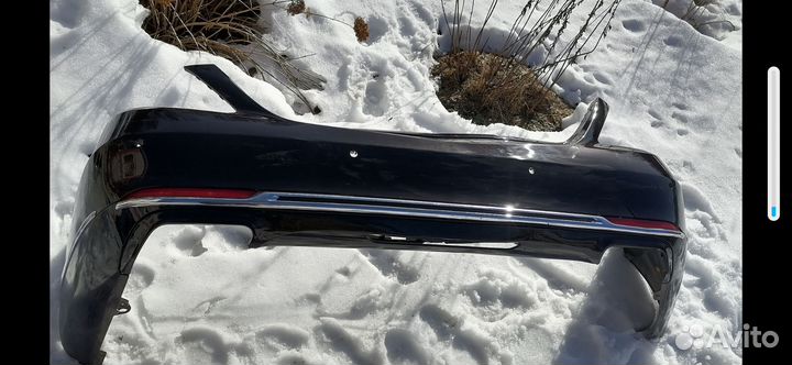 Задний бампер мерседес майбах 222 дорисиайл