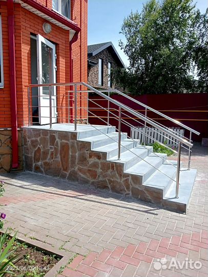 Перила из нержавеющей стали