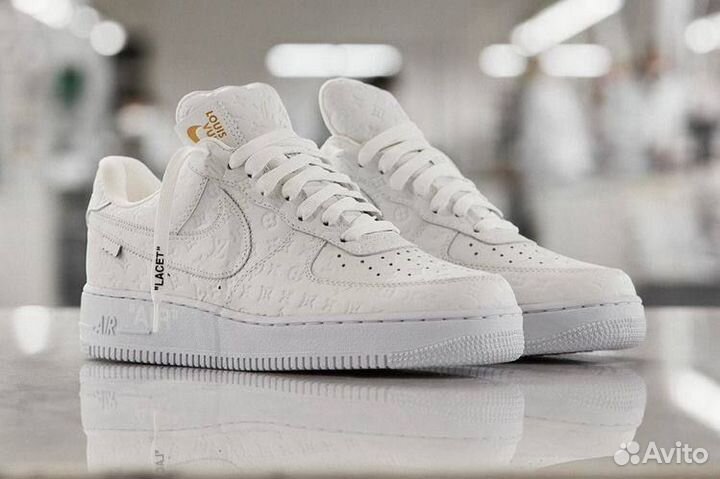 Кроссовки louis vuitton x nike AIR force 1