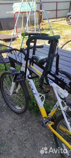 Детское велокресло переднее