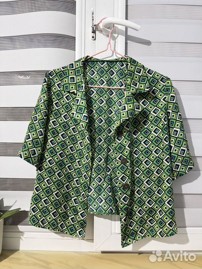 Винтажный плащ / водолазка monki