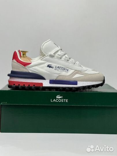 Кроссовки Lacoste Elite бежевые 3