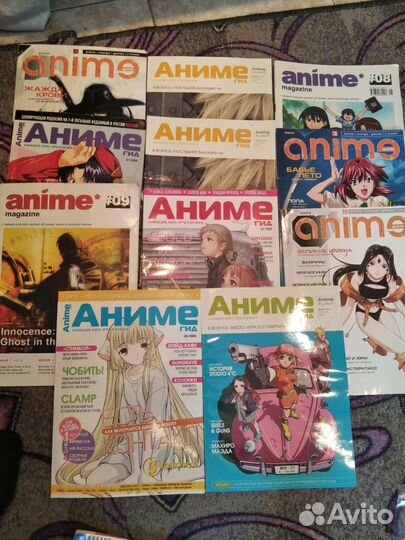 Журнал anime banzai и др