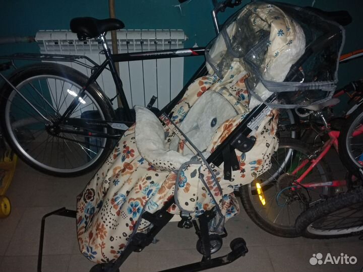 Коляска санки