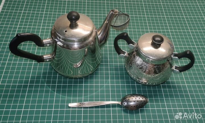 Чайник заварочный / сахарница / ситечко