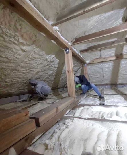 Утепление гаража пенополиуретаном (ППУ)