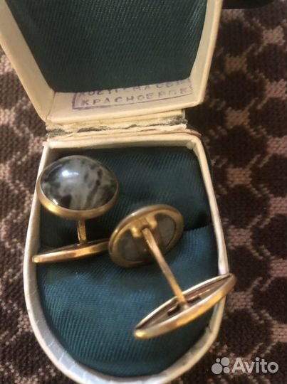 Запонки мужские СССР