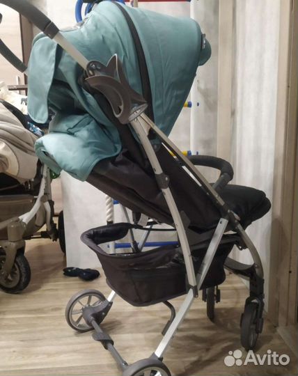 Прогулочная коляска happi baby elegance v2 aqua