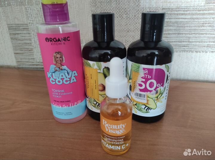 Гель для бровей, тоник