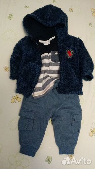 Пакет почти новых вещей р. 68, 3-6 месяцев