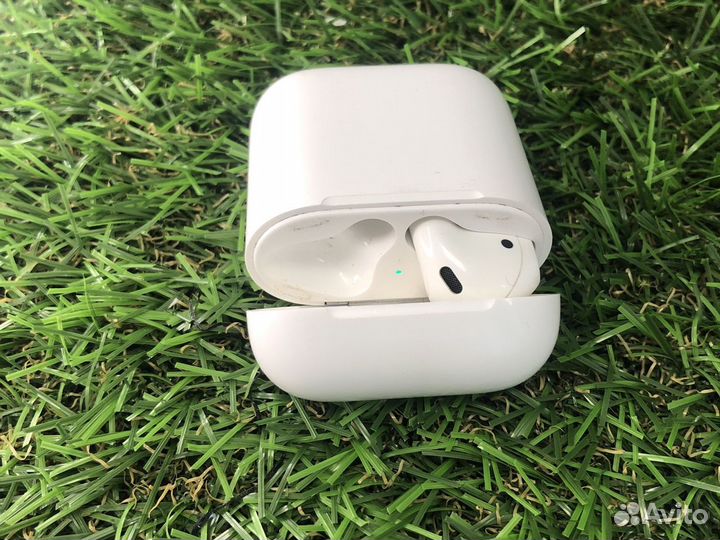 Air pods 1 левый наушник + бокс