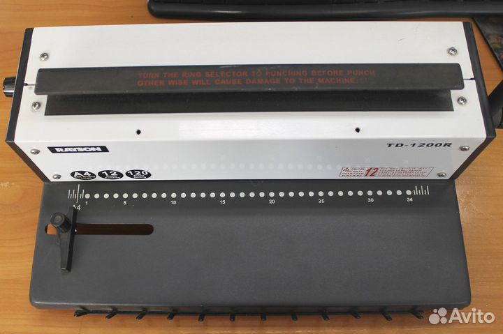 Брошюратор на металлическую пружину