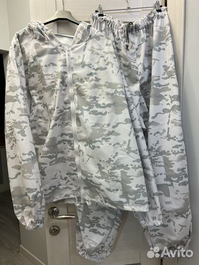 Маскировочный костюм зимний