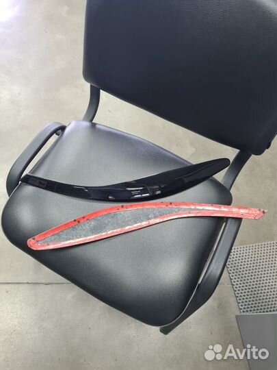 Реснички на фары Octavia a5 fl