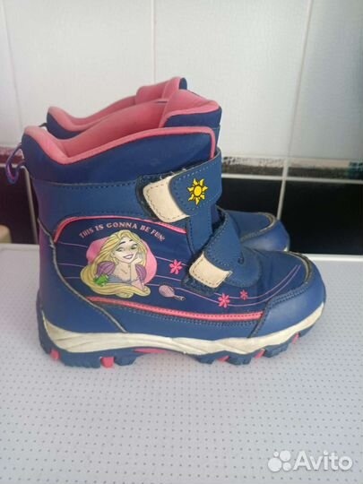 Ботинки детские зимние размер 31