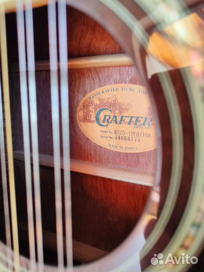 Электроакустическая гитара crafter MD70