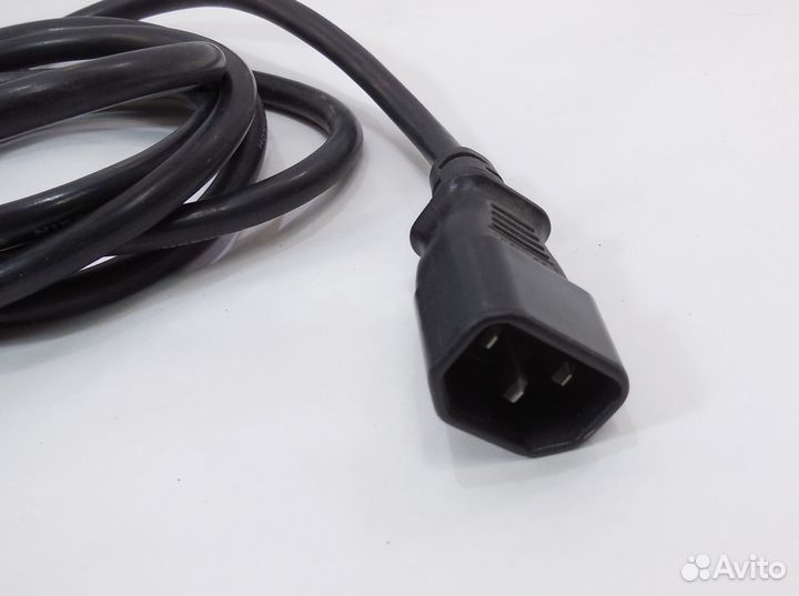 Кабель-удлинитель питания IEC C13 - IEC C14, 1.8м