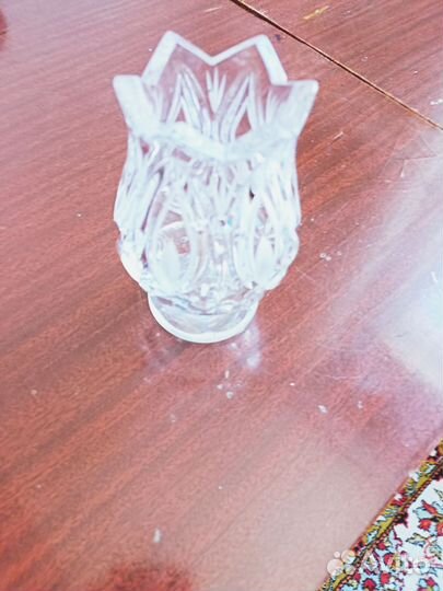 Ваза хрусталь