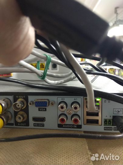 Комплект видеонаблюдения 4 камеры